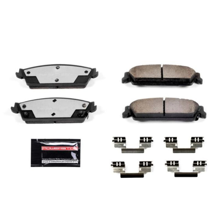 PowerStop Rear Z36 Truck & Tow Brake Pads with Hardware for 99-00 Cadillac Escalade