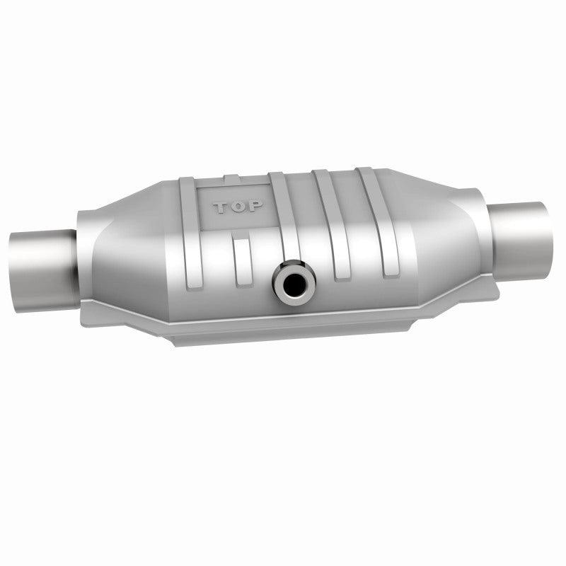 Magnaflow Universal 2.5 Midbed O2 CA OBDII Catalytic Converter for 2003-2006 Ford E-150 E-250 E-350 and More - OneFastShop