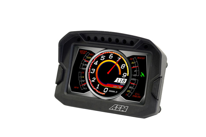 AEM CD-5G Carbon Digital Dash Display w/ Interal 10Hz GPS & Antenna - OneFastShop