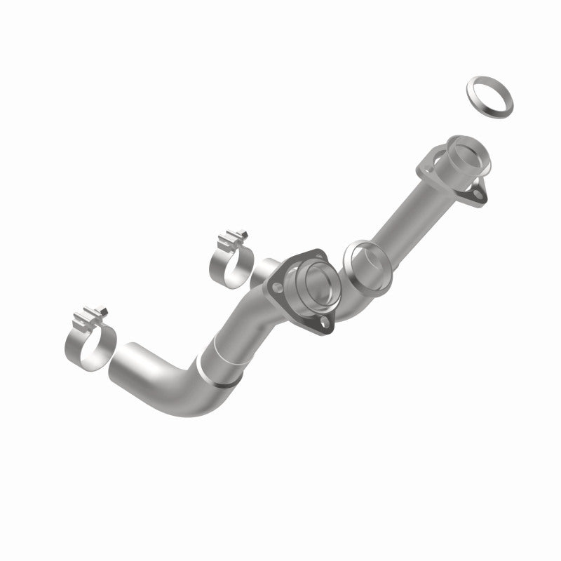 Magnaflow 2-Piece Front Exhaust Pipe Kit for 66-72 Chevy C10 Pickup V8 2in Tubing with Clamps and Inlet Flanges
