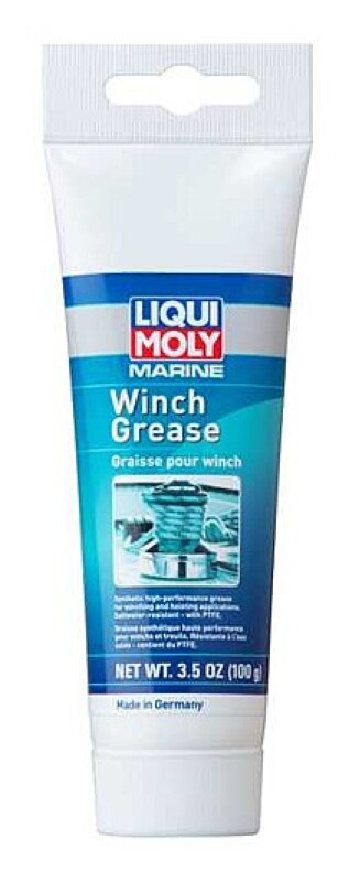LIQUI MOLY Marine Winch Grease 100g Synthetic High Performance PTFE Lubricant Seawater Resistant
