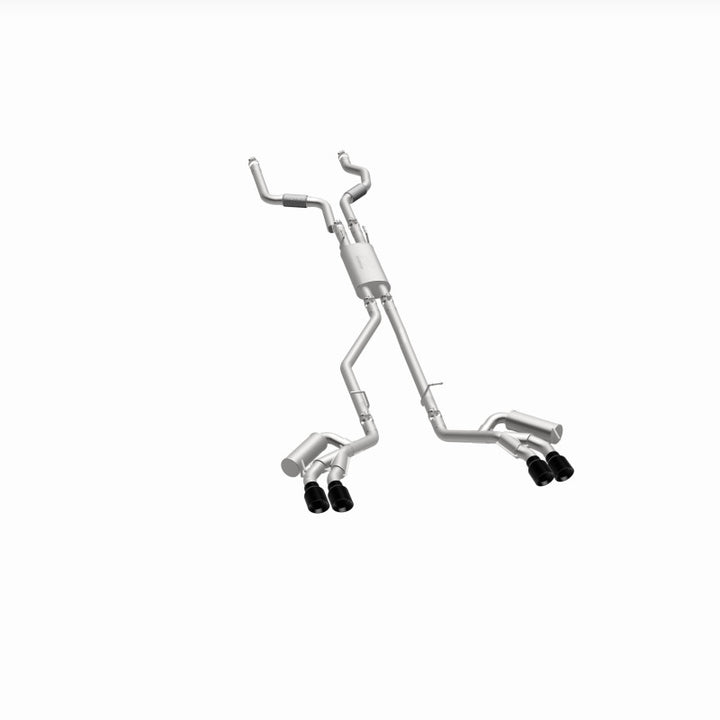 MagnaFlow 20-21 Ford Explorer 3.0L V6 Cat-Back Exhaust - Black Chrome Tips