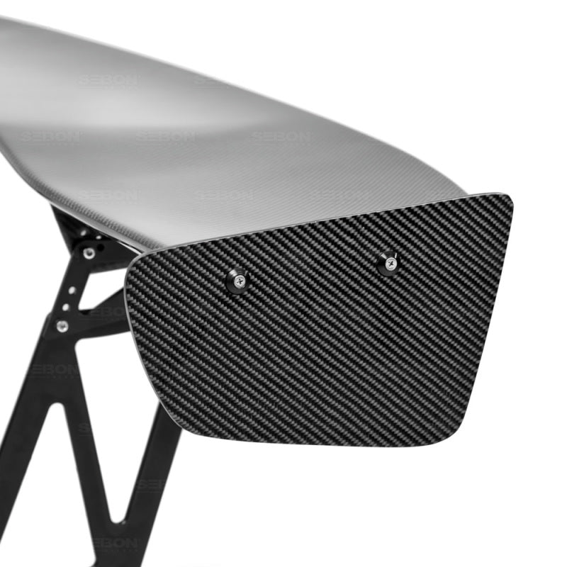 Seibon GT Carbon Fiber Rear Spoiler - Universal (70.5in Wide)
