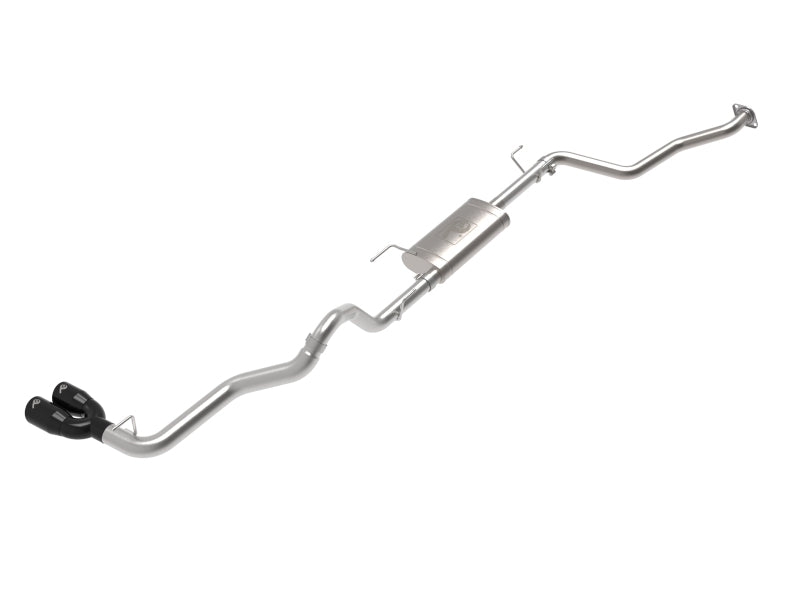 aFe Vulcan Series 2.5-3in 304 SS Steel Cat-Back Exhaust for 2024 Toyota Tacoma L4 2.4L - OneFastShop