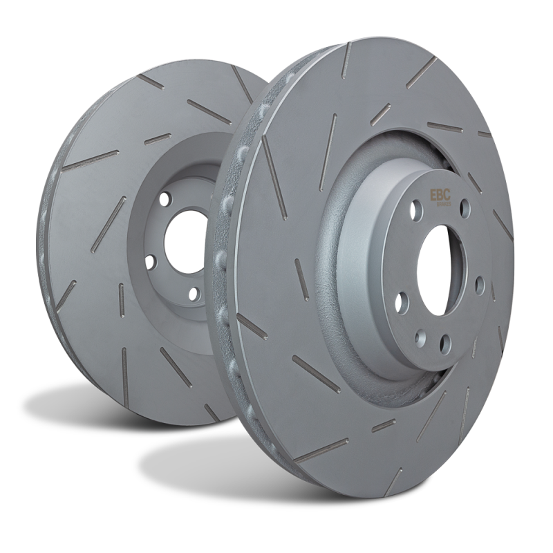 EBC 2021+ USR Slotted Front Rotors for Porsche Macan 2.0T (with 350mm Front Rotors) - OneFastShop