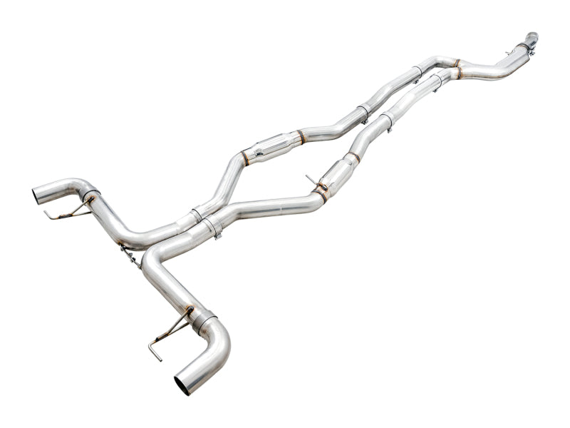 AWE Track Edition Cat-Back Exhaust - BMW M340i, M340i xDrive 2020-2026 - OE Tips