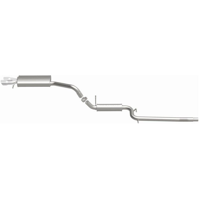Magnaflow Performance Cat-Back Exhaust System Dual Straight Drive Side Rear Exit 11-14 VW Jetta 2.0L - OneFastShop