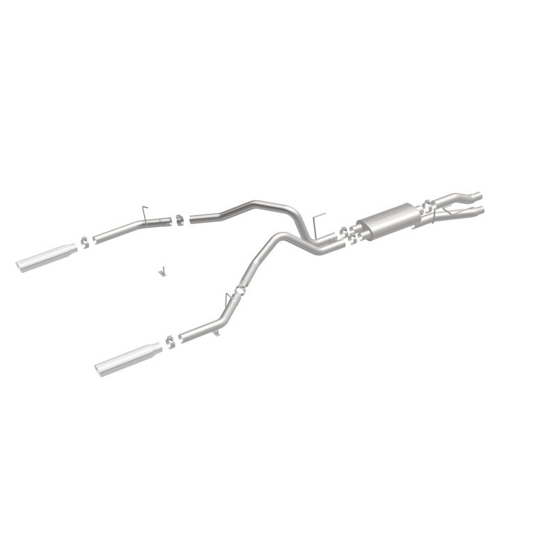 MagnaFlow SYS C/B 09 F-150 EC-CC/SB Dual Split Exhaust