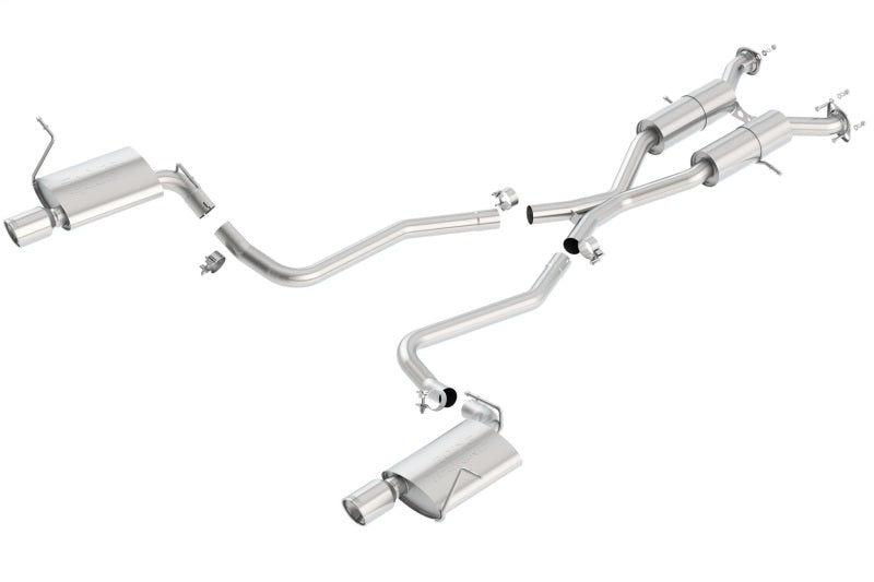 Borla SS Catback Exhaust for 11-16 Jeep Grand Cherokee Limited/Laredo 5.7L 8cyl 4WD/RWD - OneFastShop