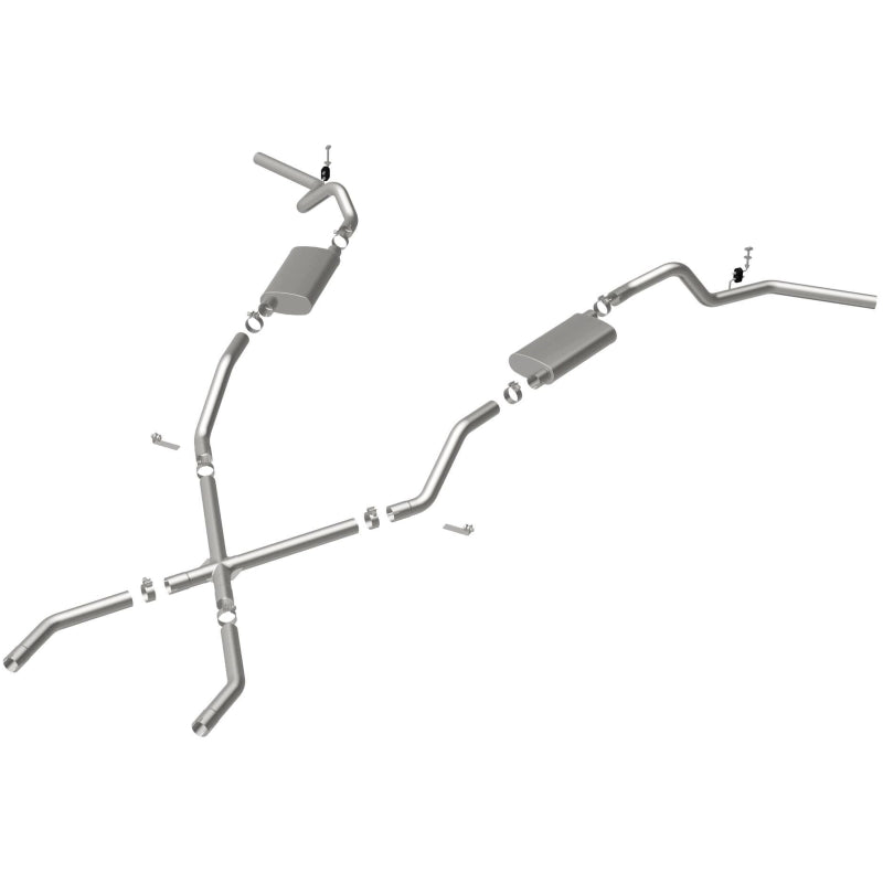 Magnaflow Performance Exhaust System CB 66-72 GM CST-10/CST-20 for 1960-1972 Chevrolet C10/C20 Pickup - OneFastShop