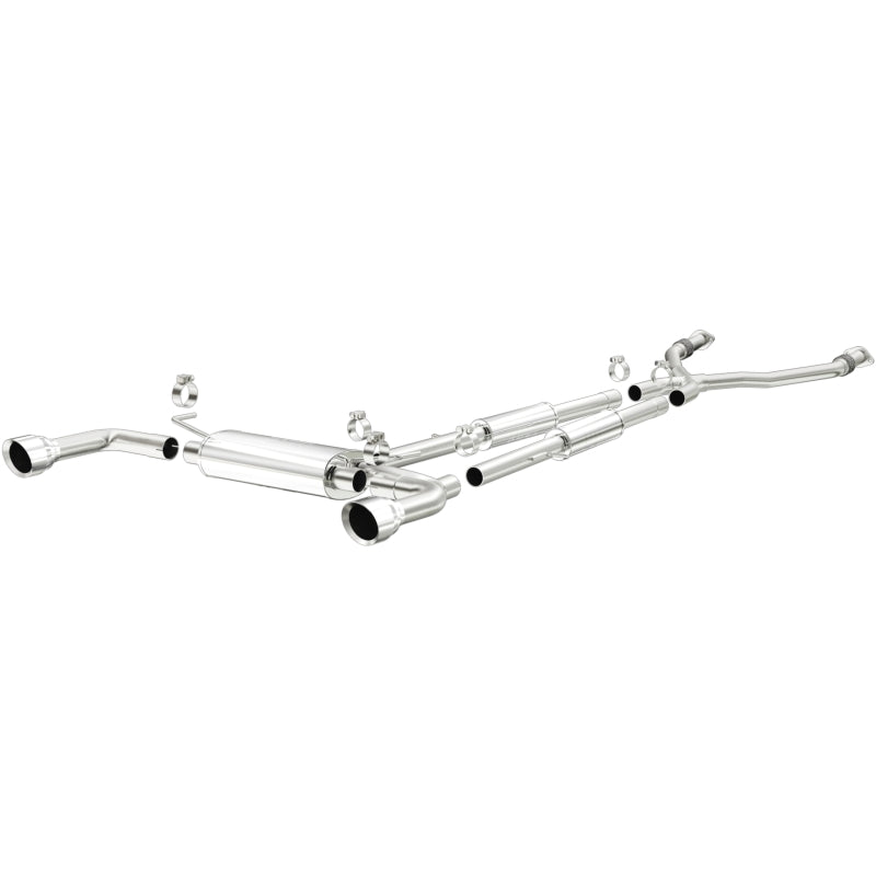 Magnaflow Cat-Back Exhaust with Polished Tips for 14-24 Infiniti Q50 V6 3.7L Dual Split Rear Exit - OneFastShop