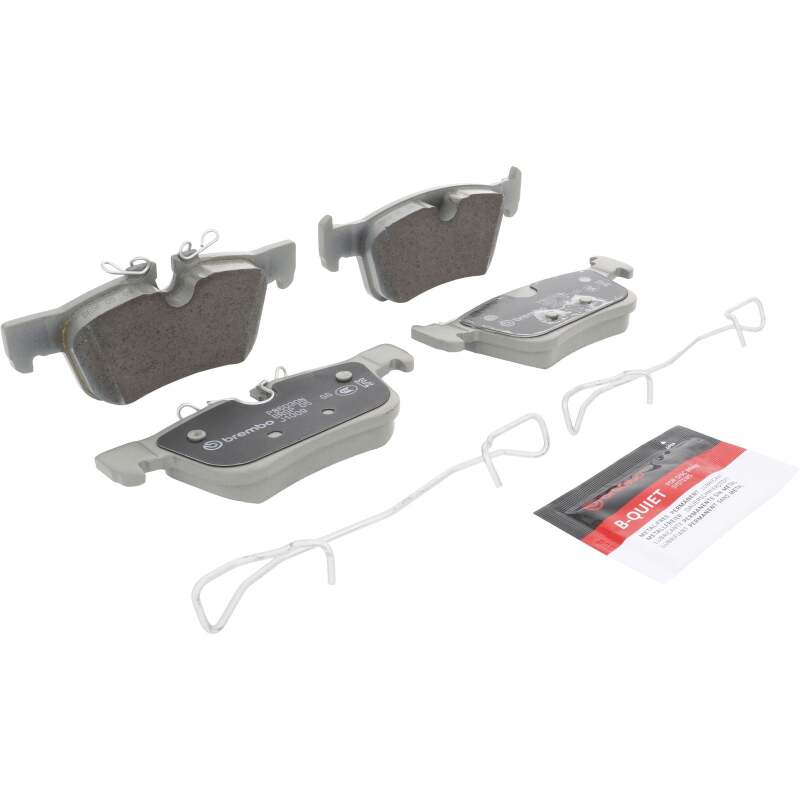 Brembo Premium NAO Ceramic Rear Brake Pads - Volvo SPA (XC60/S60/V90) 2017-2025