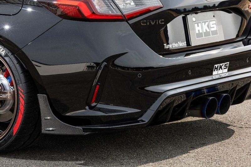 HKS Body Kit Type-S Carbon Rear Bumper Spoiler - Honda Civic Type R (FL5) 2023-2025, image 6
