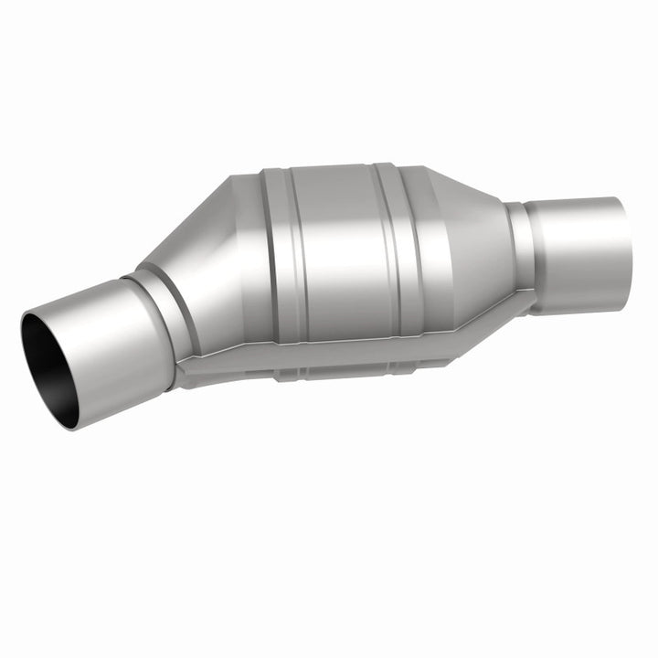 Magnaflow Catalytic Converter Universal 2.25 Angled Inlet Compatible with BMW Ford Lincoln Mercury Toyota - OneFastShop