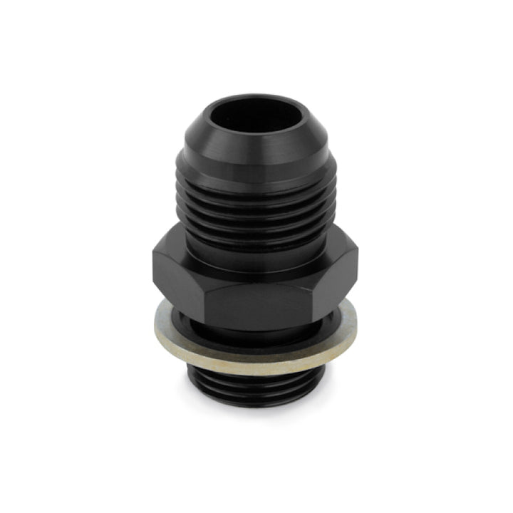 Mishimoto Sandwich Plate Fitting with M20 x -10AN Threads - Black - OneFastShop