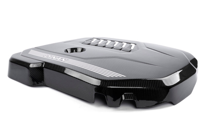 Dinan Carbon Fiber Engine Cover BMW B58D 2020-2026 - Gloss Twill with Matte Accents, image 6