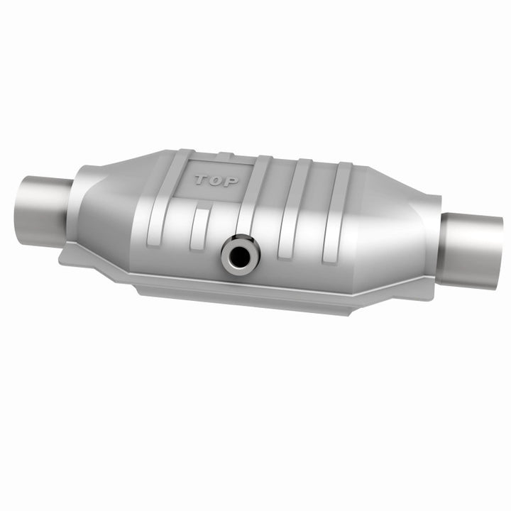 Magnaflow Universal 2.5 Midbed O2 CA OBDII Catalytic Converter for 2003-2006 Ford E-150 E-250 E-350 and More - OneFastShop
