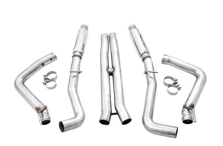 AWE Tuning Track Edition Exhaust for 2015+ Dodge Challenger 6.4L/6.2L - Stock Tips - OneFastShop