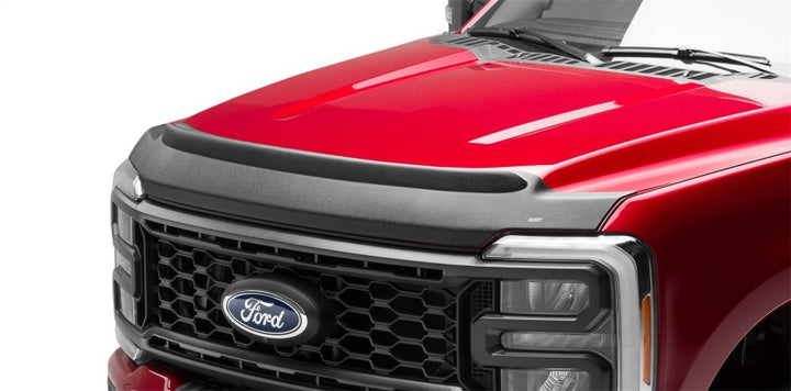 Husky Liners Aeroskin II Low Profile Bug Shield 17-22 Ford F-250/350/450/550 Super Duty Tex. Black
