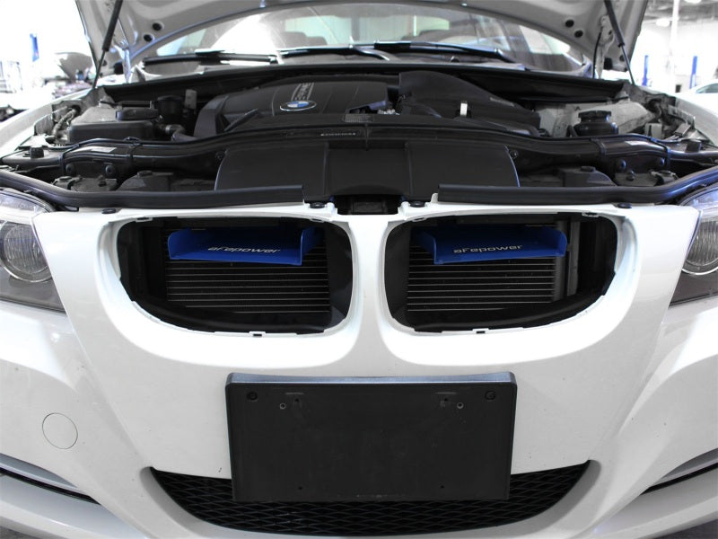 aFe MagnumFORCE Intake Scoops BMW 335i E90/92/93 L6-3.0L Blue