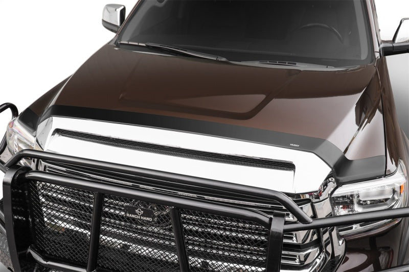 Husky Liners Aeroskin Hood Protector Smoke for 14-21 Toyota Tundra