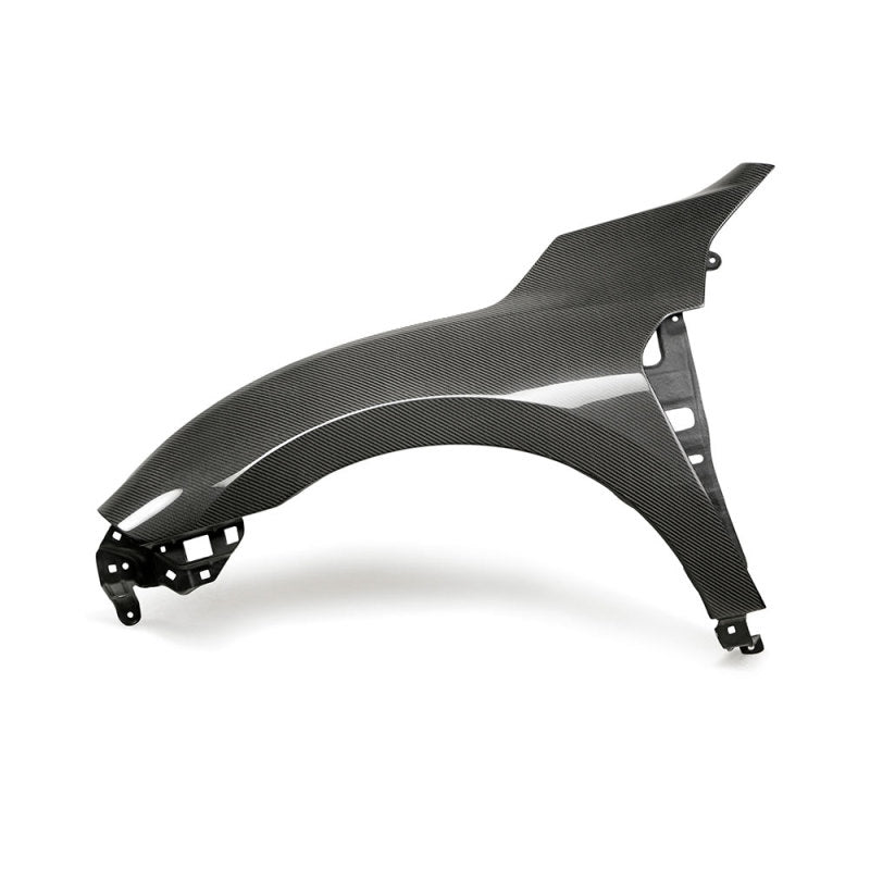 Seibon OE-Style Gloss Carbon Fiber Front Fenders for 2017 Honda Civic Type-R