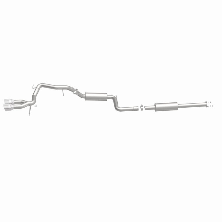 Magnaflow Cat Back Performance Exhaust for 13-18 Ford Focus 2.0L ST Dual Center Rear Exit Stainless - OneFastShop