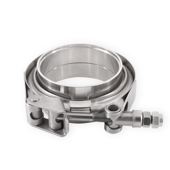 Mishimoto Stainless Steel V-Band Clamp 2in 50.8mm Leak-Free Secure Connection - OneFastShop