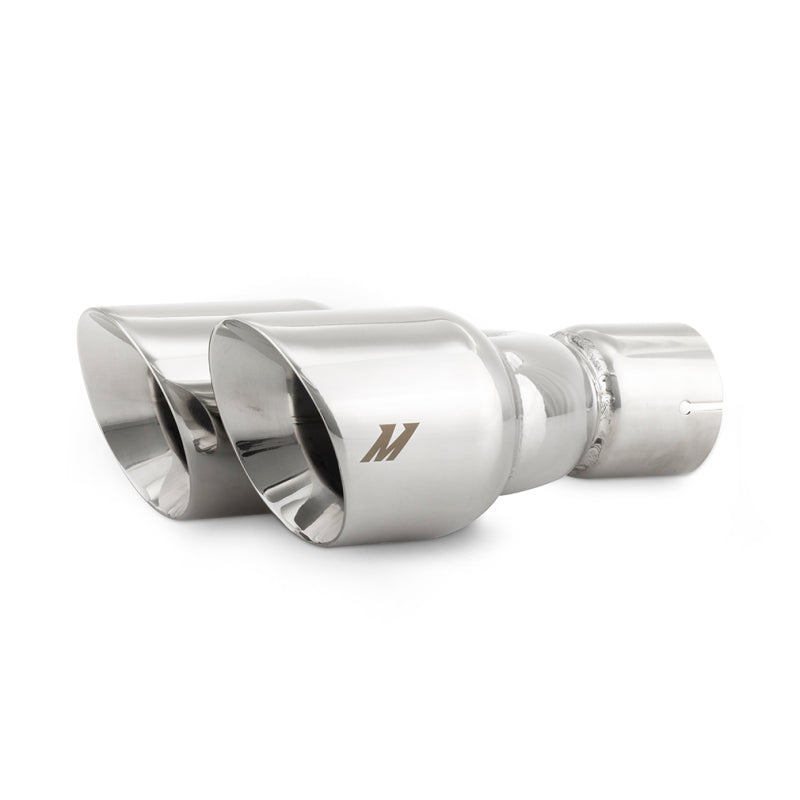 Magnaflow Tips Dual Offset 2.5in Inlet 3in Outlet Polished - OneFastShop