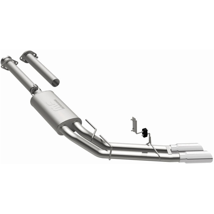 Magnaflow Street Series Cat-Back Exhaust System - Polished Side Exit for 15-21 Ford F-150
