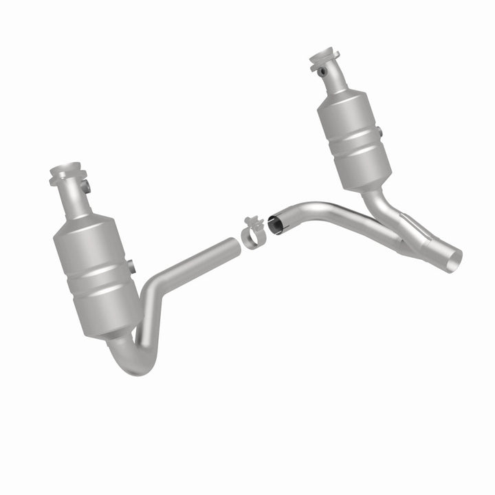 Magnaflow Y-Pipe Assembly for 07-09 Dodge Dakota 3.7L/4.7L and 07-09 Mitsubishi Raider 3.7L Direct Fit Replacement - OneFastShop