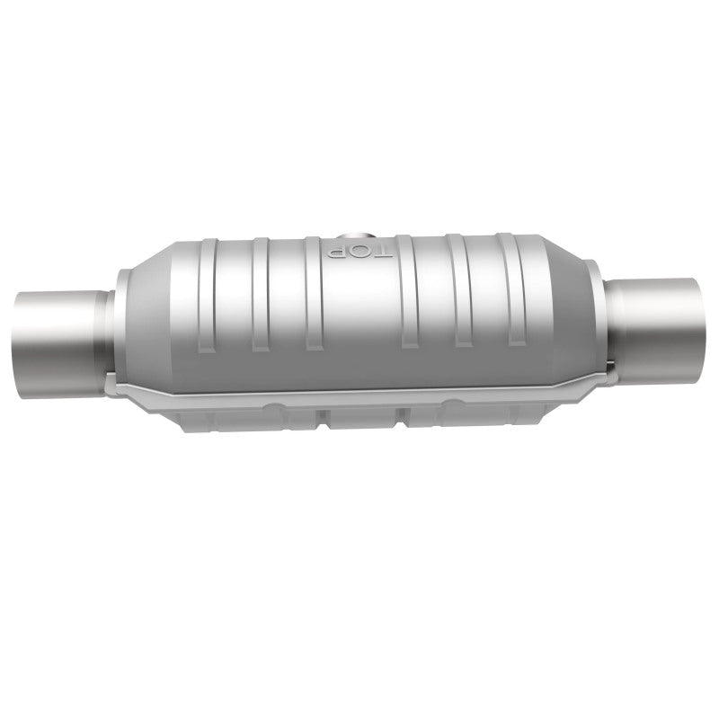Magnaflow Universal 2.25 Midbed O2 Rear Catalytic Converter for 2000-2001 Audi A4 A6, 2002-2004 Ford Mustang, and More - OneFastShop