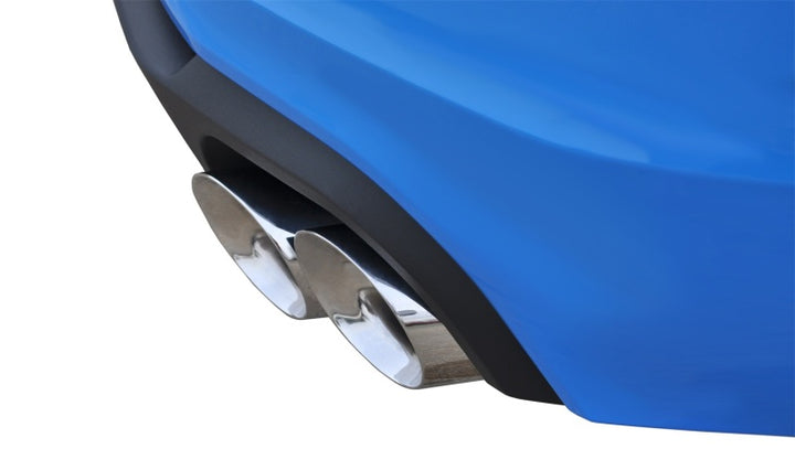 Corsa Performance Polished Sport Axle-Back Exhaust for Ford Mustang Shelby GT500 5.8L V8 (2013-2014)