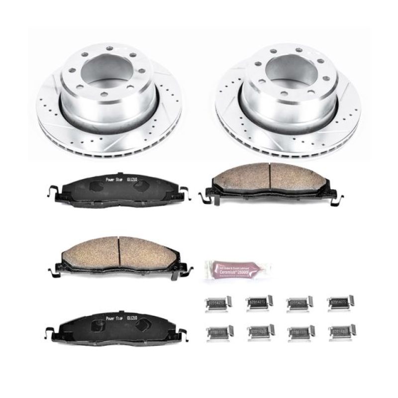 PowerStop Z23 Evolution Sport Rear Brake Kit - Ram 2500 / Ram 3500 2009-2018