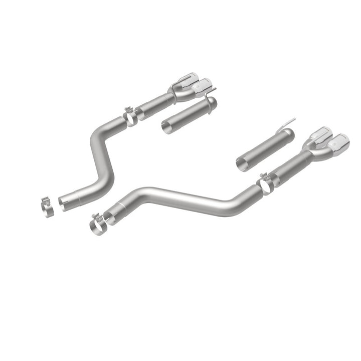 MagnaFlow Axle-Back Stainless Steel Exhaust System - Dodge Challenger 2015 incl SRT Hellcat - OneFastShop