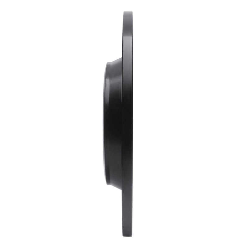 R1 09-25 Audi A4 Left Drilled And Slotted Black Brake Rotor