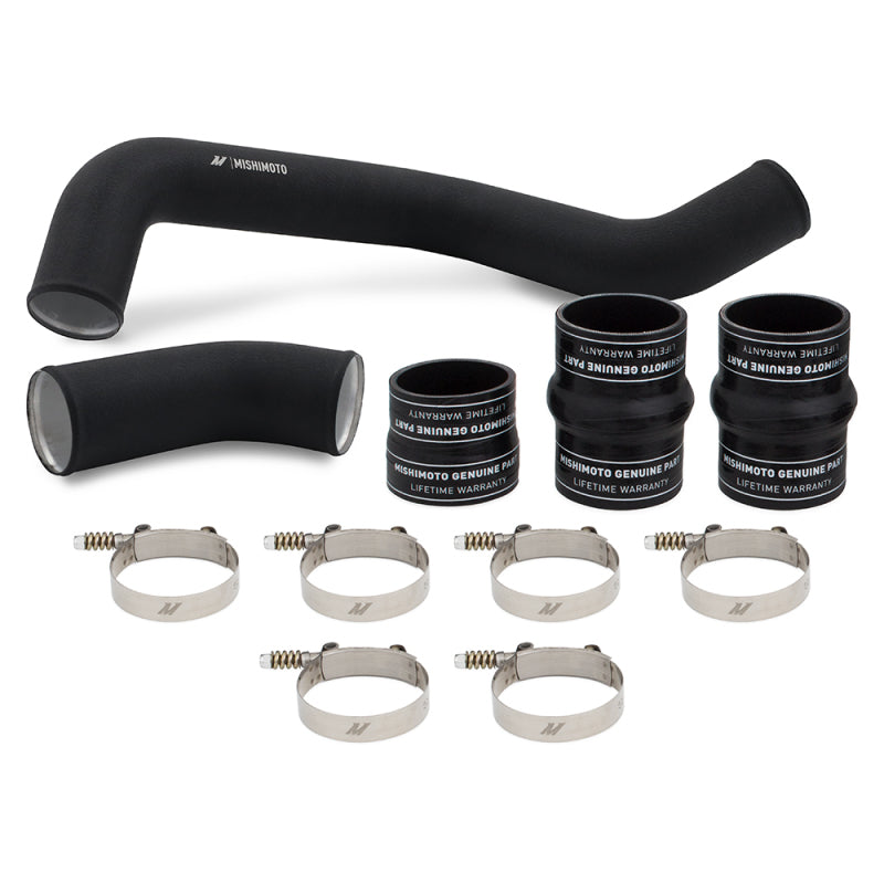 Mishimoto Hot Side Pipe Boot Kit 17-19 GM 6.6L L5P Wrinkle - OneFastShop