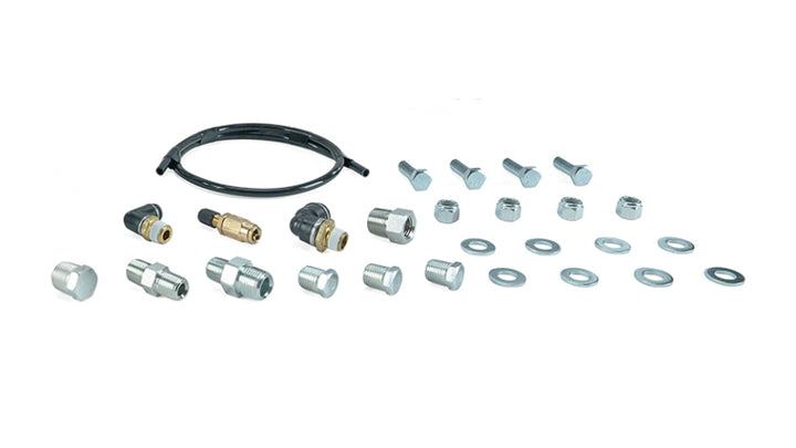 Air Lift 4 Gal. 7-Port Tank – with Viair 444b Blk Compressor (Incl. Fittings & Mounting Hardware) - OneFastShop