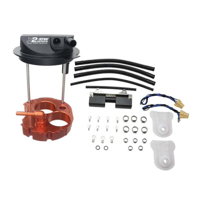 DeatschWerks X2 Series Dual Pump Fuel Module (No Pumps) - Chevrolet Camaro / Cadillac CTS-V 2016-2024