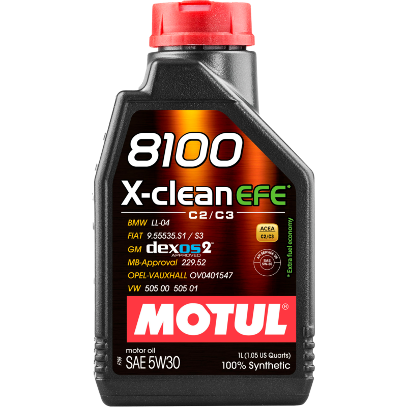 Motul 8100 X-clean EFE 5W-30 Synthetic Engine Oil - 1L