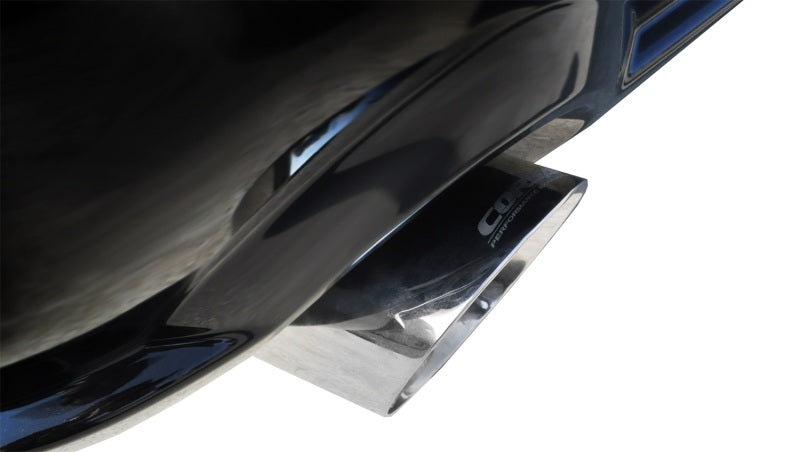 Corsa Xtreme Polished Axle-Back Exhaust for 2005-2010 Ford Mustang Shelby GT500 5.4L V8