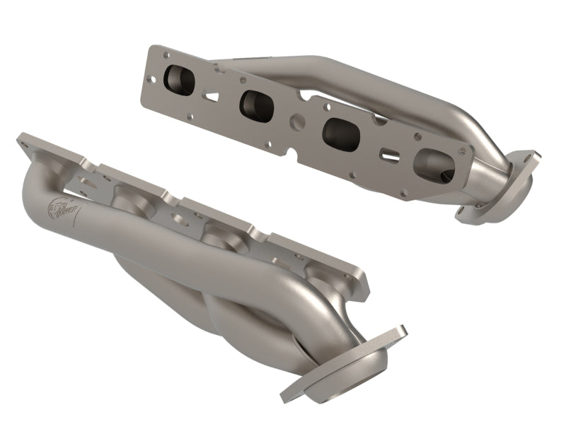 aFe Twisted Steel V8 Headers - Titanium (Ceramic Coated) for 11-21 Jeep Grand Cherokee (WK2)