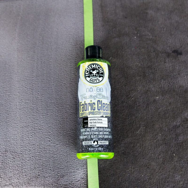 Chemical Guys Fabric Clean Carpet & Upholstery Shampoo with Odor Eliminator - 16oz