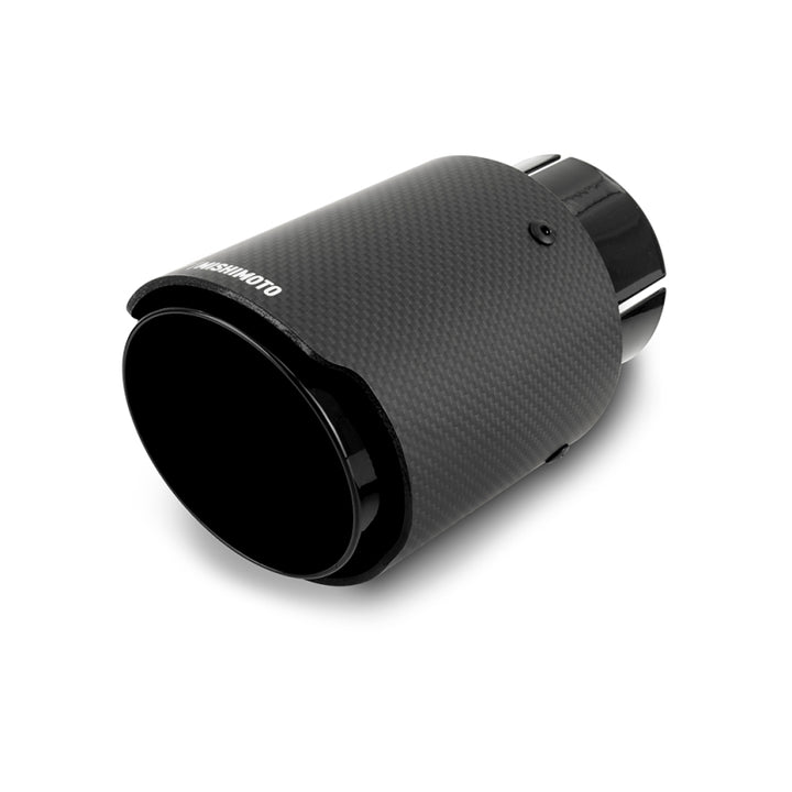 AEM Exhaust Tip Carbon Fiber 2.5in Inlet 3.5in Outlet