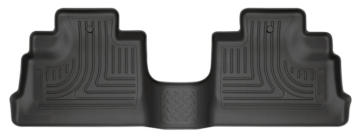 Husky Liners WeatherBeater 2nd Row Black Floor Liners for 11-18 Jeep Wrangler Unlimited 4 Door