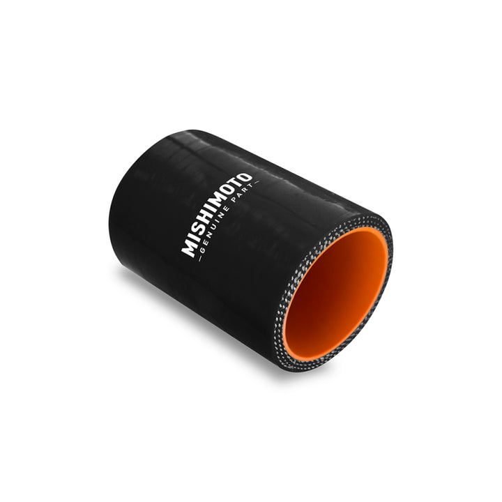 Mishimoto Silicone 3.5 Inch Straight Hose Coupler - Black