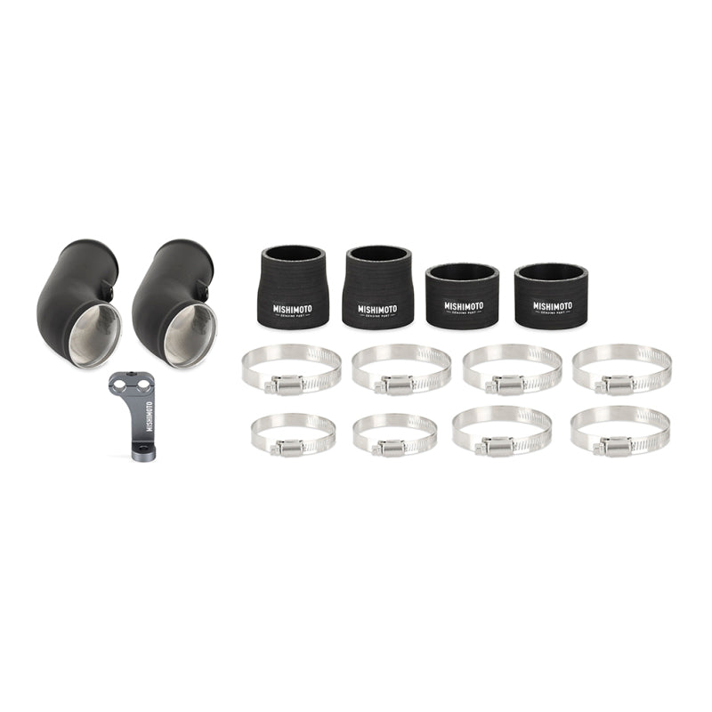 Mishimoto BMW F10 M5 Intercooler Pipe Kit Micro Wrinkle Black - Fits 12-16 - OneFastShop