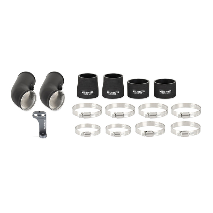 Mishimoto BMW F10 M5 Intercooler Pipe Kit Micro Wrinkle Black - Fits 12-16 - OneFastShop