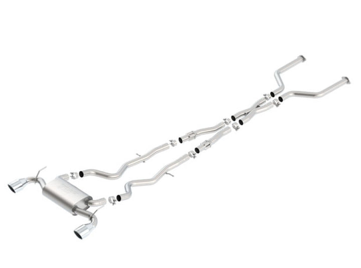 Borla Catback Exhaust System for 2017 Infiniti Q60S 3.0T V6 S Type