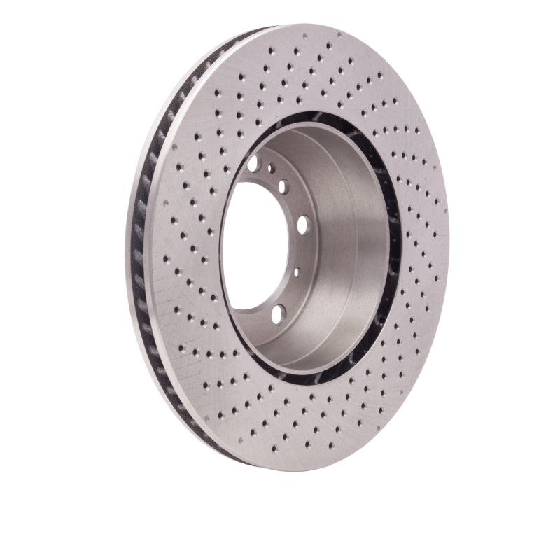 DynamicFriction Drilled Brake Rotor, Right Rear - Porsche 911 1999-2024, image 4